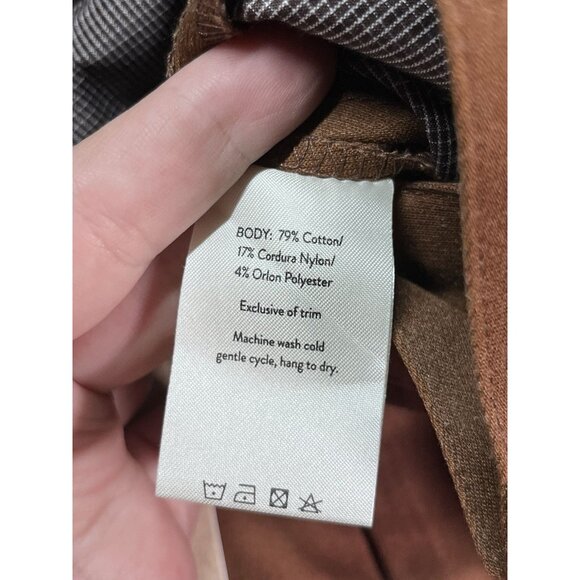 Tilley Wanderer Halifax Pants Wanderer Collection Brown Size 30 NWT - Picture 7 of 10